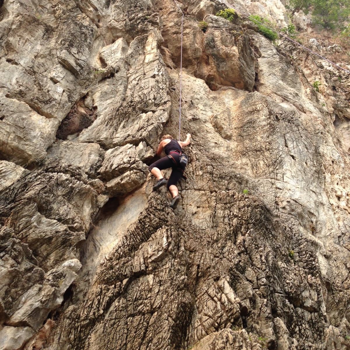 Exciting Rock Climbing at Batu Caves Hiking in Kuala Lumpur