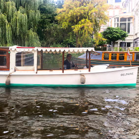 Picture of History tour on charming private canal boat