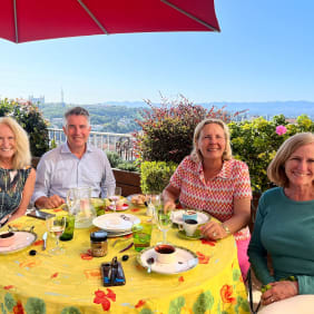 Picture of Croix rousse market and rooftop cooking class in Lyon