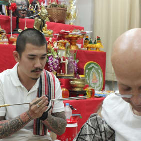 Picture of Unveiling the Mystery of Sakyant Tattoos (Sacred Tattoos)