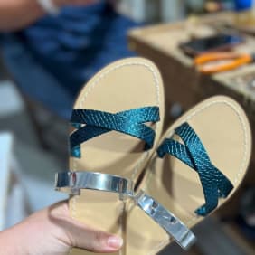 Picture of Make Your Own Italian Sandals With Local Fashionista's!