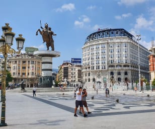 An image of Skopje