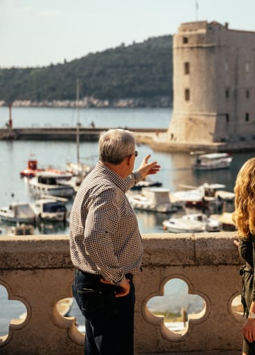 A view of Dubrovnik