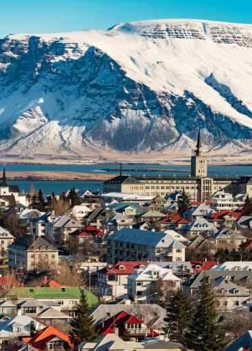A view of Reykjavik