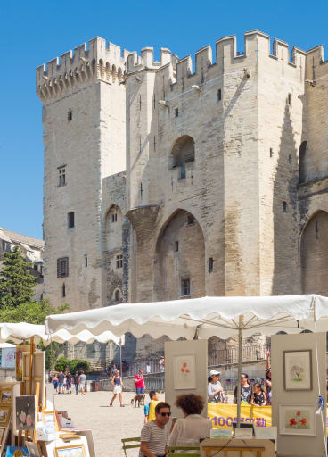 A view of Avignon