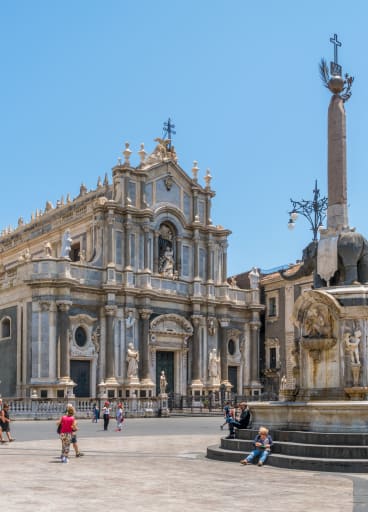 A view of Catania