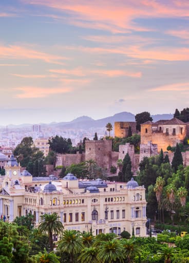 A view of Malaga