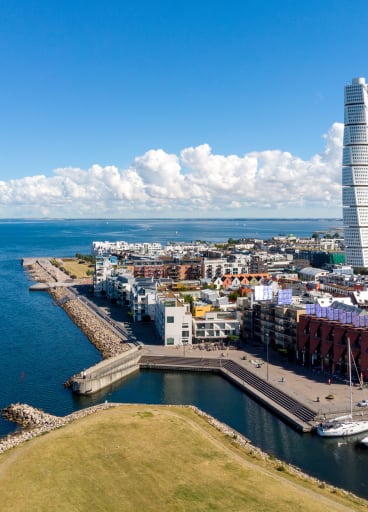 A view of Malmö