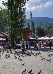 A view of Sarajevo