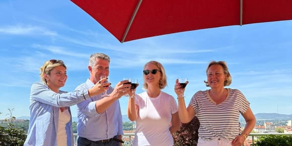 Picture of Elegant 5-Course Rooftop Dinner with Panoramic Views of Lyon  