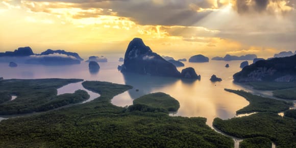 Picture of Evening James Bond Island and Plankton Tour by private longtail boat