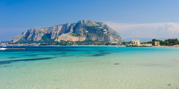 Picture of Palermo's Hills & Sea: Mount Pellegrino and Mondello Beach Tour Spritz & Meal
