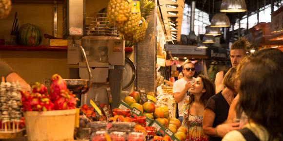 Picture of Treat Your Senses in the market where my granny used to go
