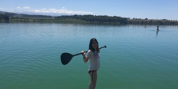 Picture of Paddle surf at the lake