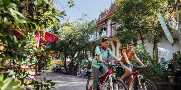 Picture of Explore the Old City of Chiang Mai By Bike