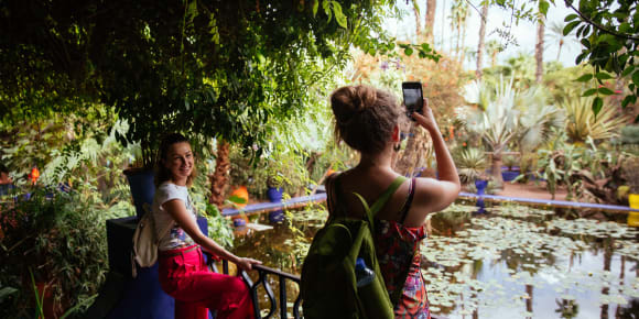 Picture of Gardens of Marrakech & Jardin Majorelle Bike Tour