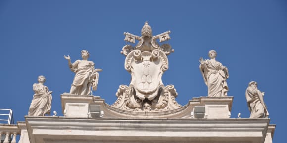Picture of St. Peter's Basilica from Top to Bottom