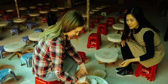 Picture of Family Friendly Tour: Pottery in Bat Trang & Ecopark