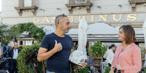 Picture of The Best of Naples on a Private Scooter Ride