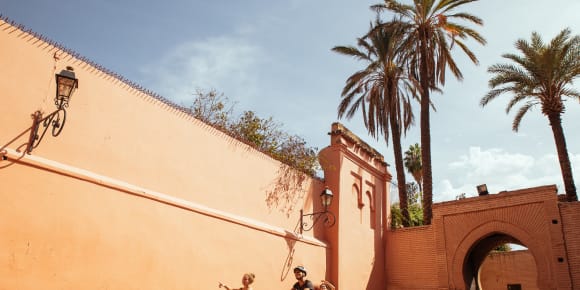 Picture of Past & Present of Marrakech by Bike