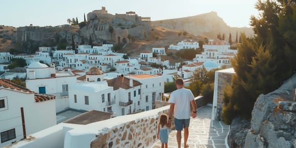 Picture of City Explorer: Lindos Day Trip by Public Transport