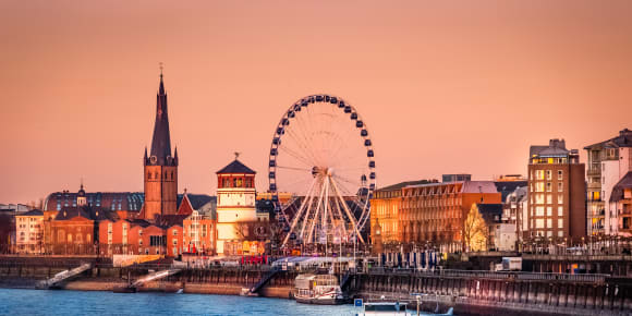 Picture of A Magical Evening in Düsseldorf: City Tour