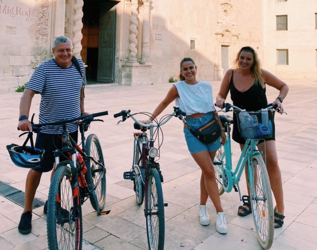 Beach Biking Adventure with a Touch of History