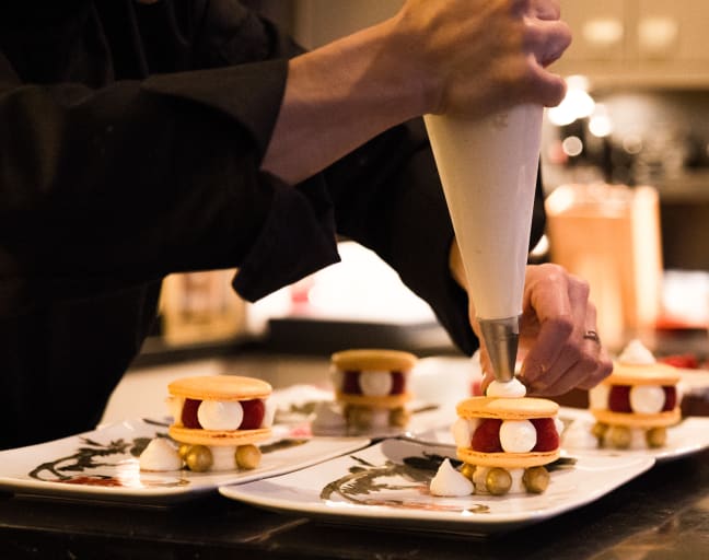 "Magnifique!" Macaron Cooking Class & Champagne
