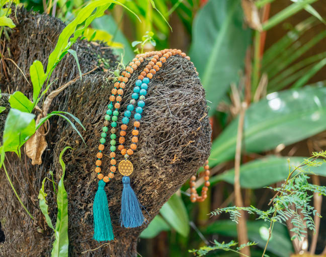 Create Your Own Mala Necklace With a Local!