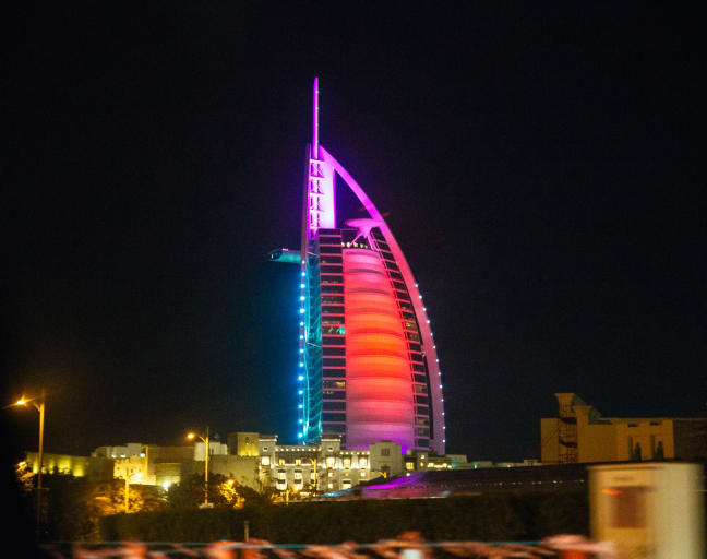 Dubai Late Night Layover Tour 