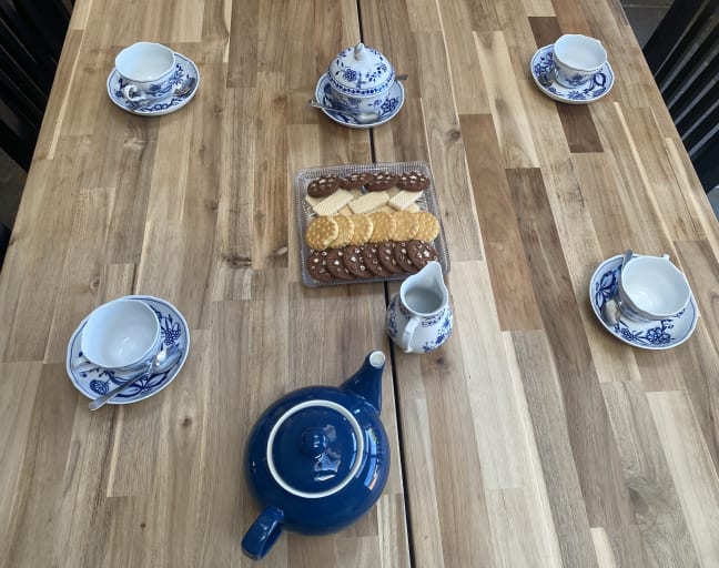 Classic hand made  afternoon tea 