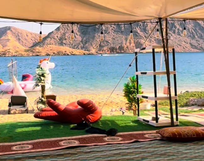Exclusive Omani Lunch on a Private Island