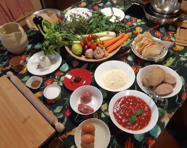 Authentic Florentine Dinner & Cooking Class!