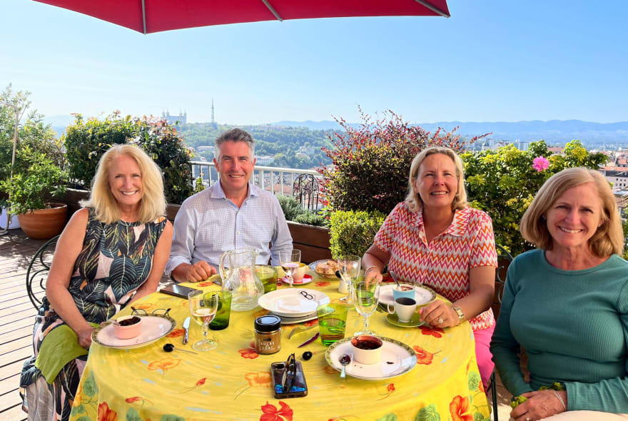 Picture of Elegant 5-Course Rooftop Dinner with Panoramic Views of Lyon  