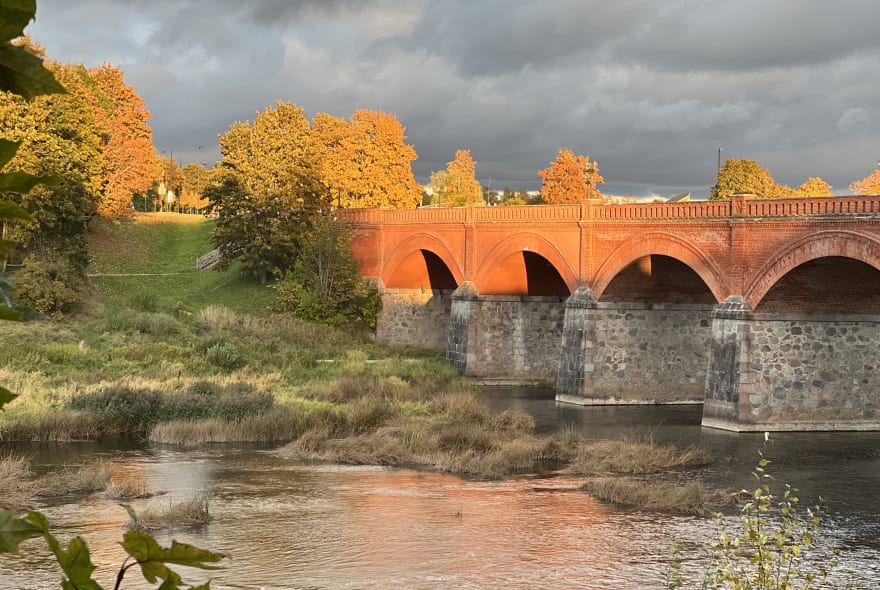Picture of Kuldiga - day trip to Latvia hidden gem 