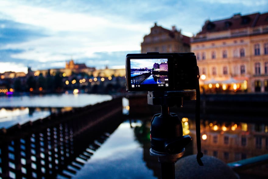 Picture of Photography: Light Night Painting at Prague's Old Town