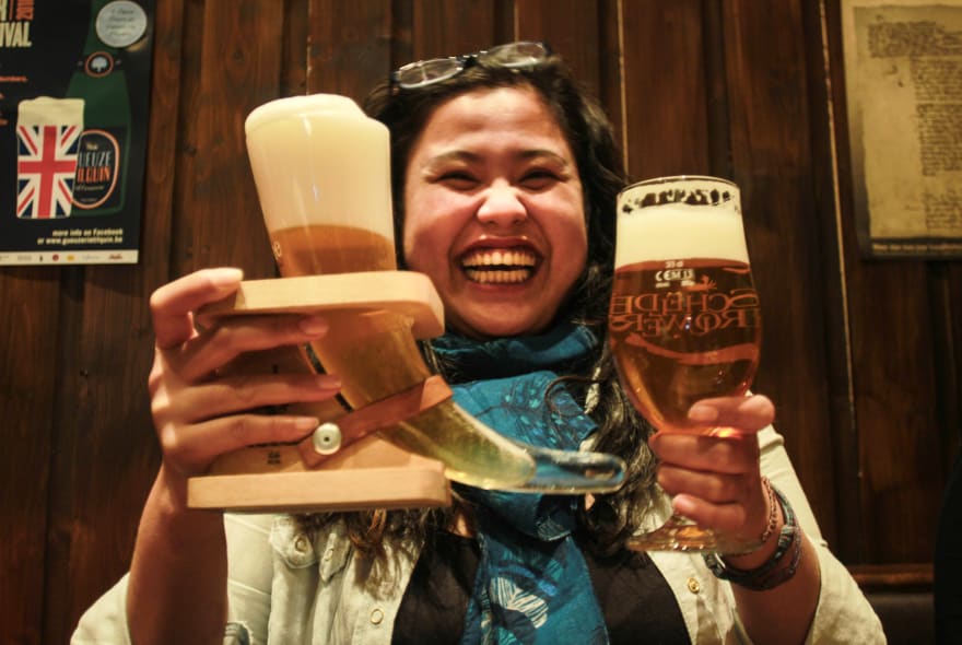 Picture of Beer tasting in 3 languages 