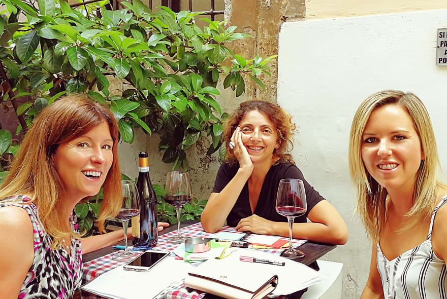 Picture of Drink Wine and Learn Italian Rome/ Florence/ Pisa