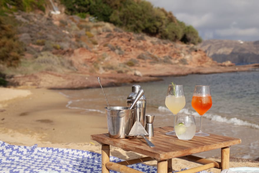 Picture of Greek Cocktails on the Beach 