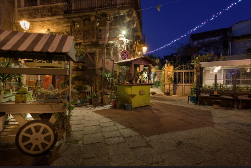 Picture of Catania by night
