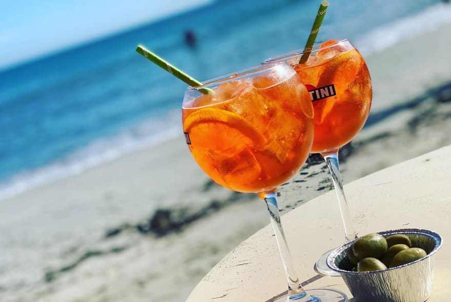 Picture of Palermo's Hills & Sea: Mount Pellegrino and Mondello Beach Tour Spritz & Meal