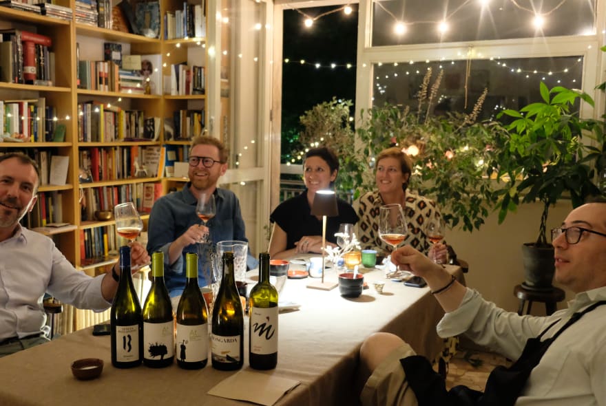 Picture of Natural Food & Wine in Milanese Home 