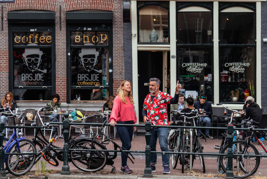 Picture of Treasures of Amsterdam: Coffeeshops and Red Light District Tour