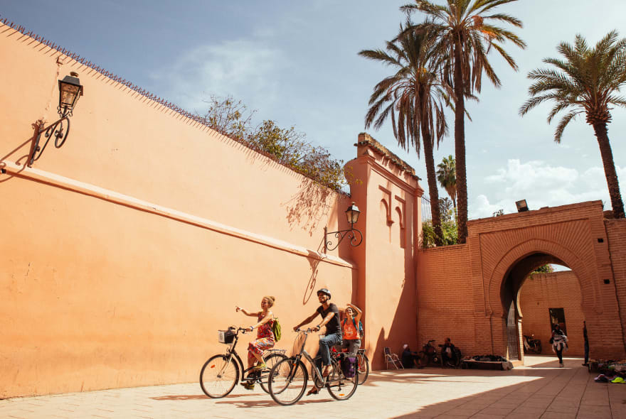 Picture of Gardens of Marrakech & Jardin Majorelle Bike Tour