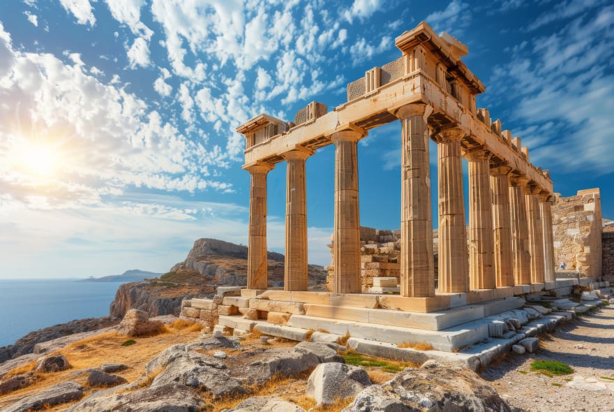 Picture of City Explorer: Lindos Day Trip by Public Transport