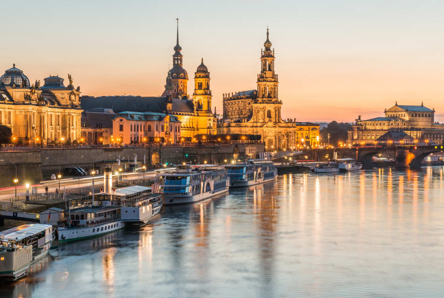 Picture of A Magical Evening in Dresden: City Tour