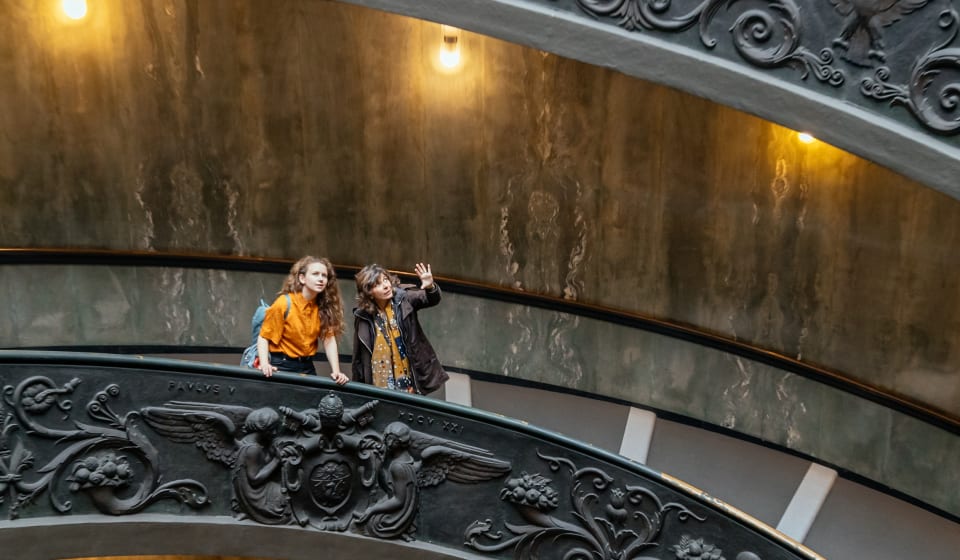 A Staircase in the Vatican
