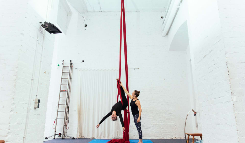 Try out aerial arts