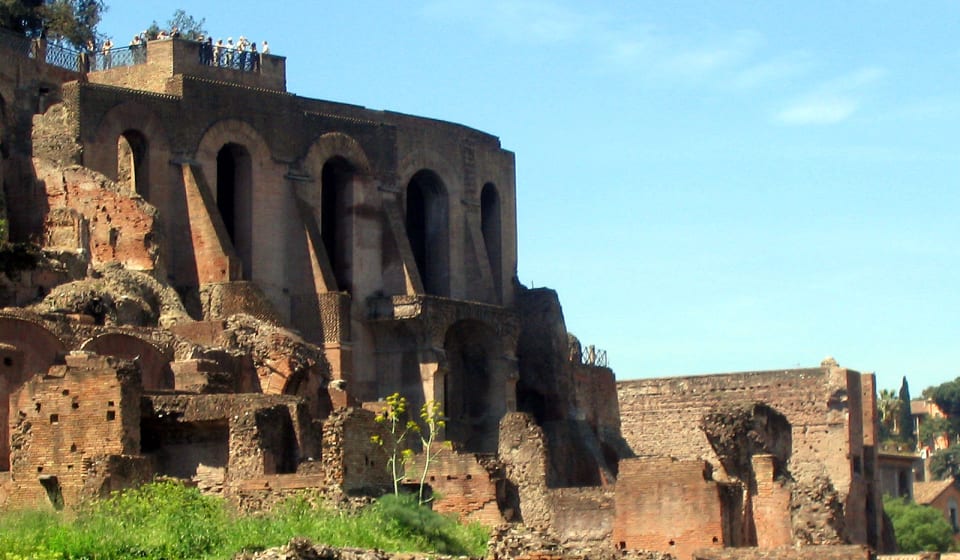 A view on Palantine Hill in Rome