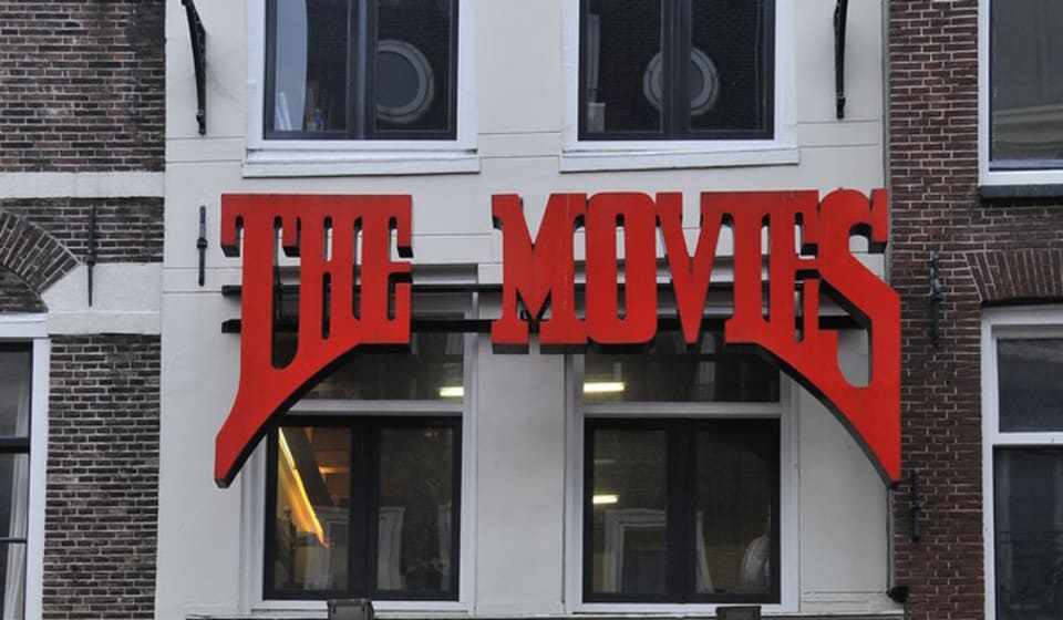 The front of Theatre the Movies in Amsterdam